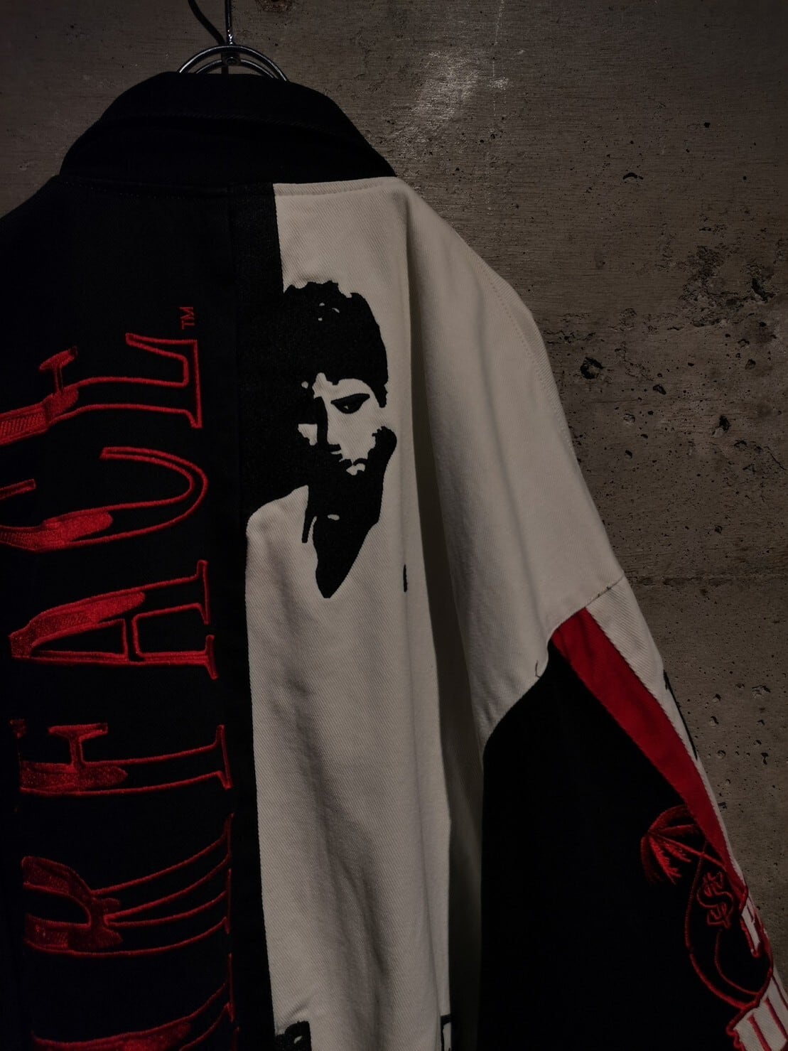 名作☆ジェフハミルトン スカーフェイス 刺繍アルパチーノ レーシング