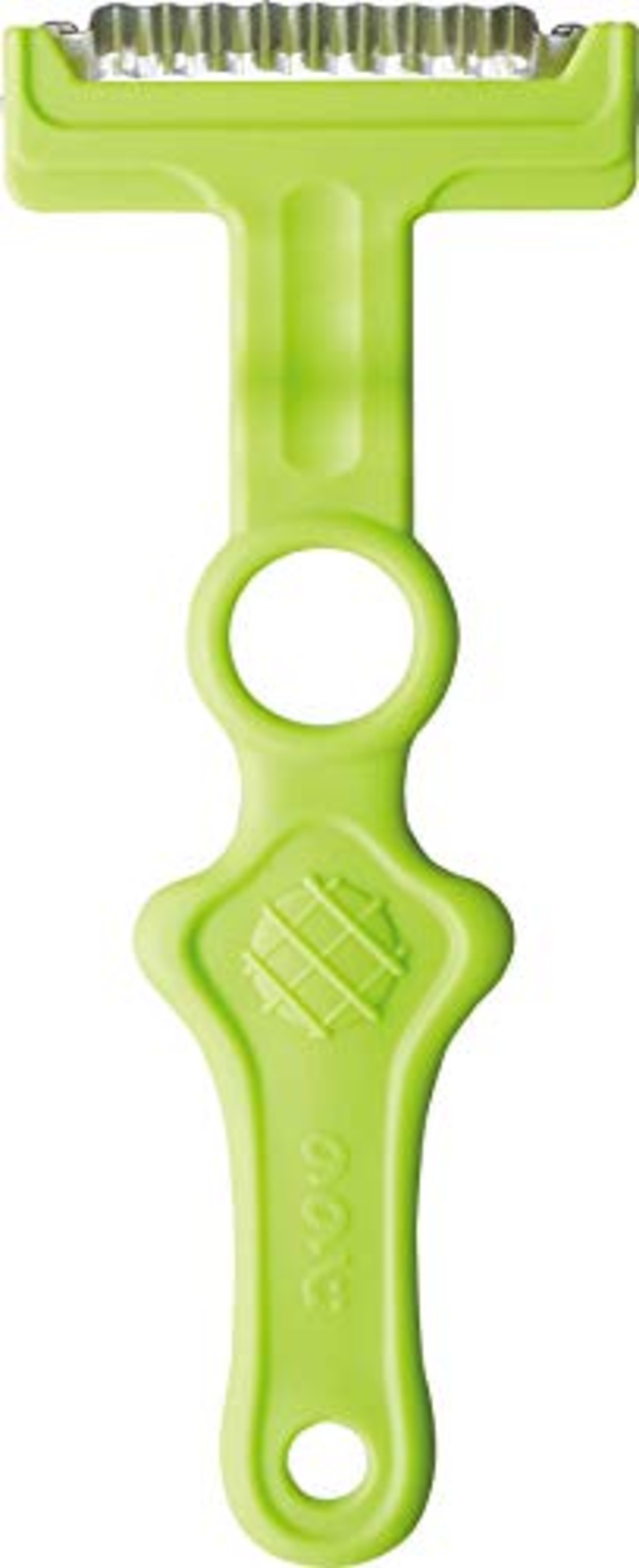 ののじ 皮むき 網目状に削る ワッフル ピーラー グリーン W1WP-01PG