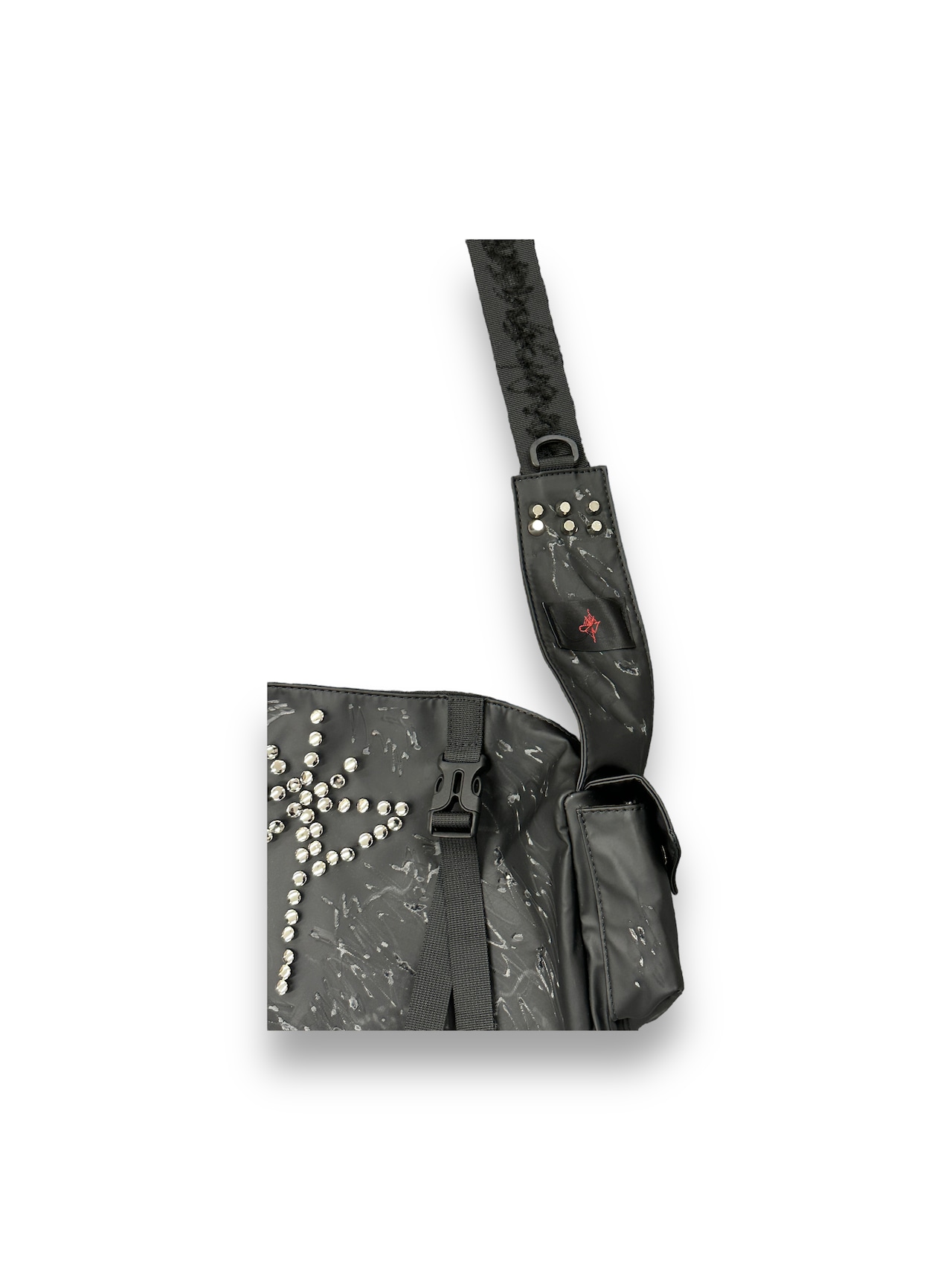 【DESTRUCION9】destrucion studs leather bag
