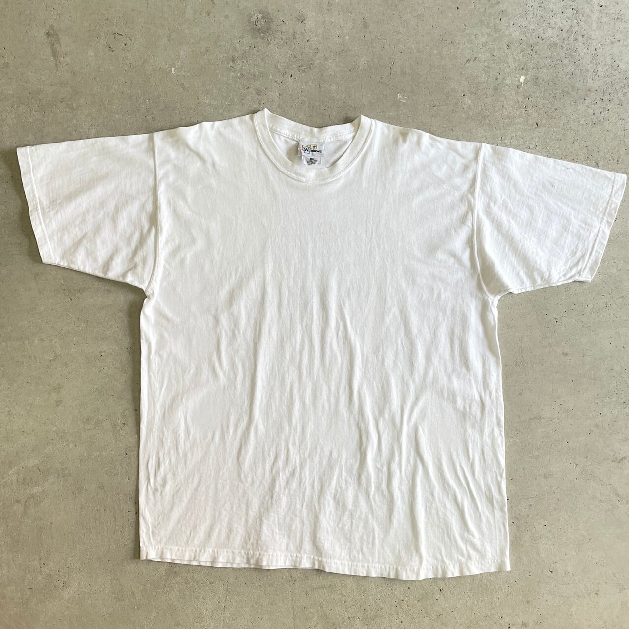 ビンテージ 00s Tシャツ XL ホワイト ロゴsimple デザイン