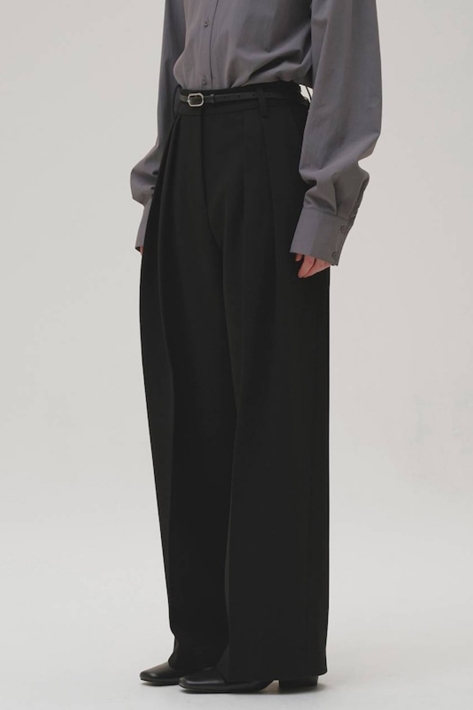 TODAYFUL Bonding Wide Trousers ボンディングワイドトラウザーズ