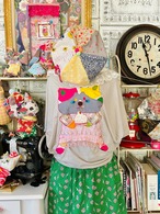 ケーキあきたちゃん　着るドール　Tシャツ　ドルマンスリーブ　フリーサイズ