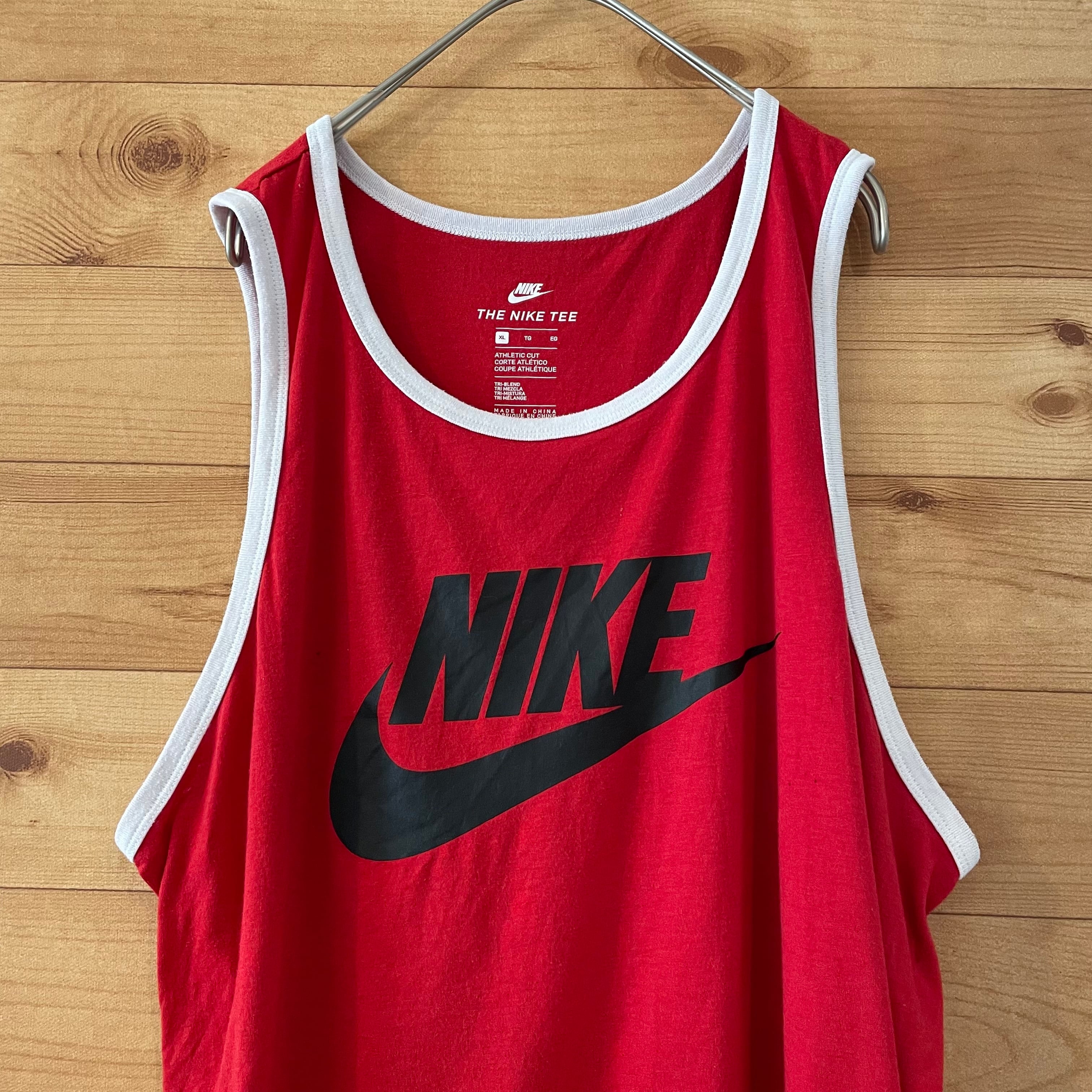 Nike人気デカロゴ未使用品タンクトップ(XL)