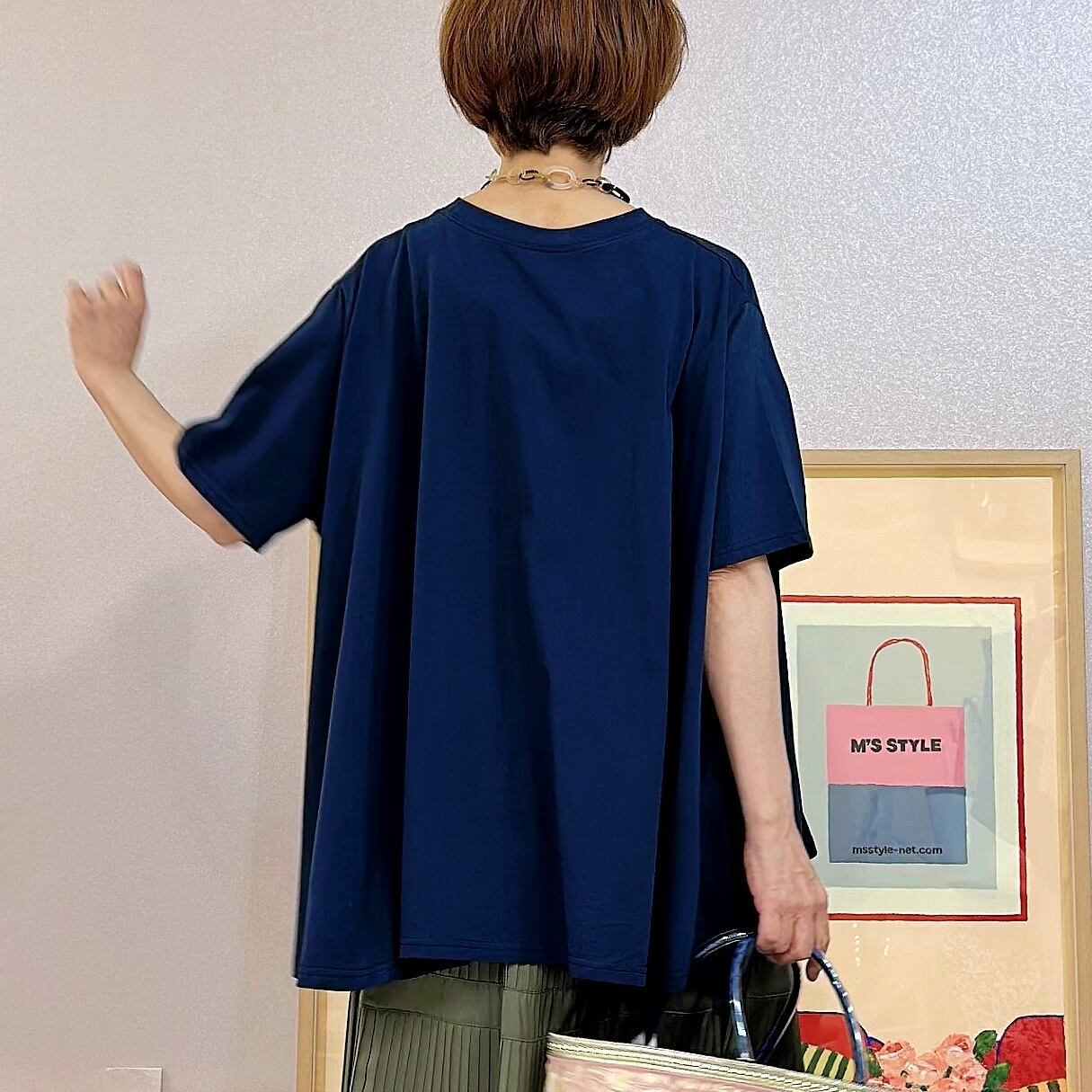 フレアーカットソー