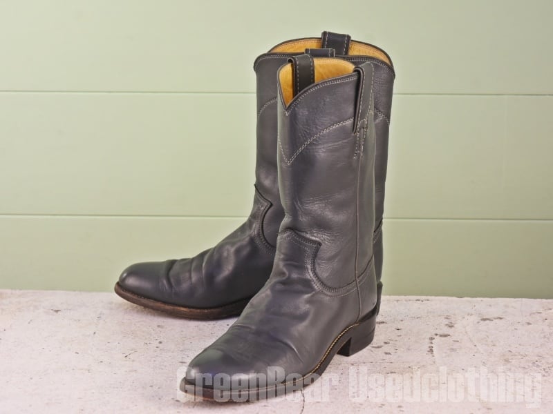 名品 03FW NUMBER (N)INE HEART DESIGN WESTERN BOOTS ナンバーナイン