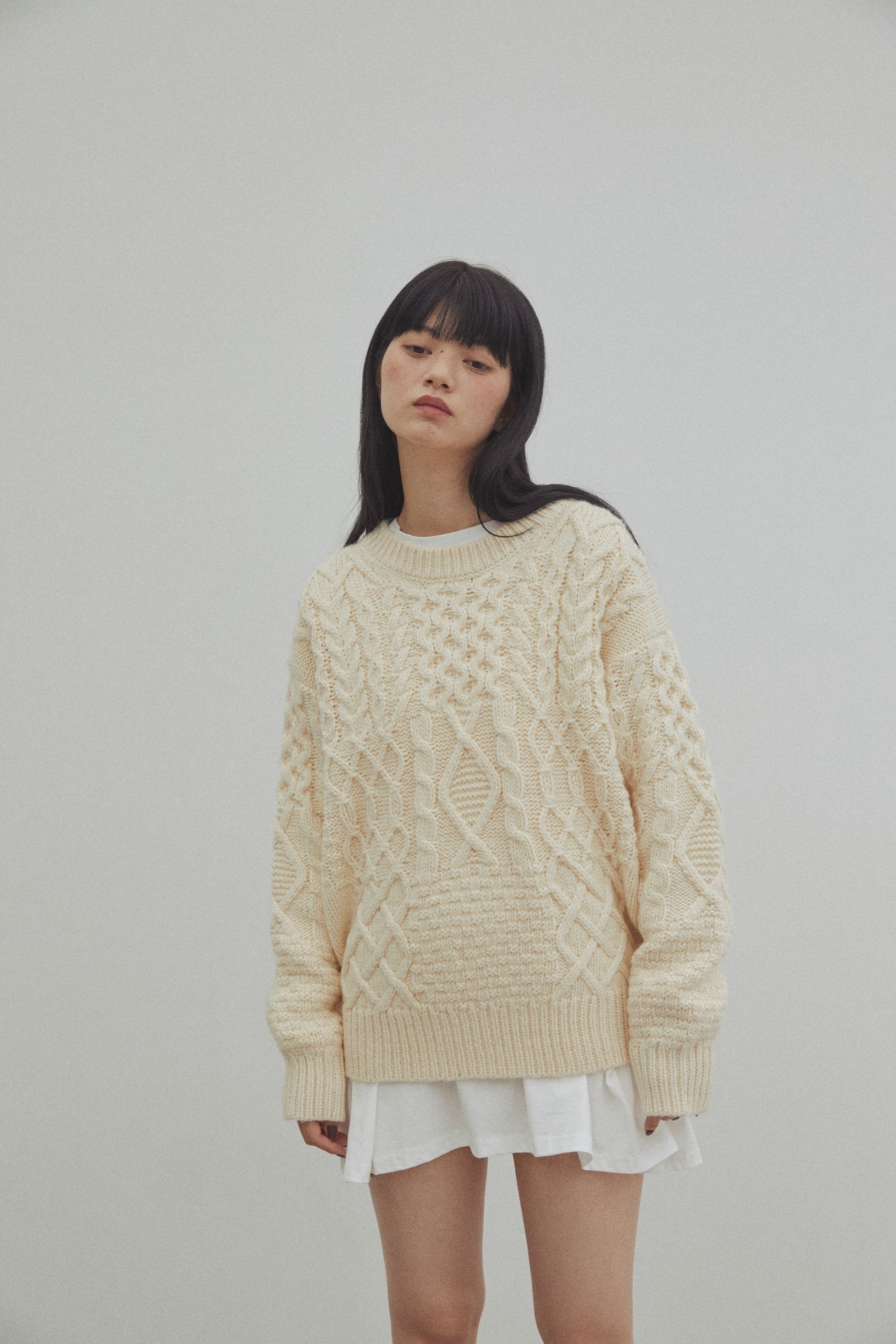 DU250713 Hand Volume Knit【novelty対象item】