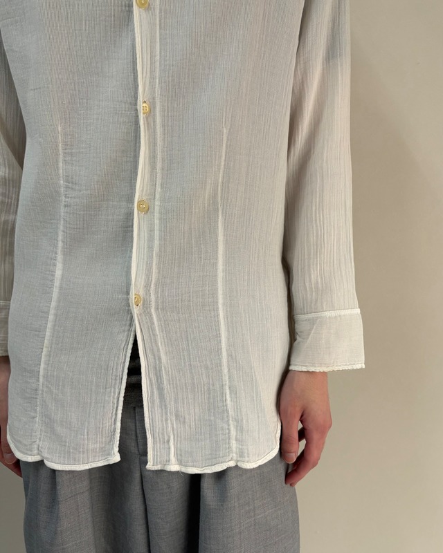 【Neil Barret】cotton gauze shirt