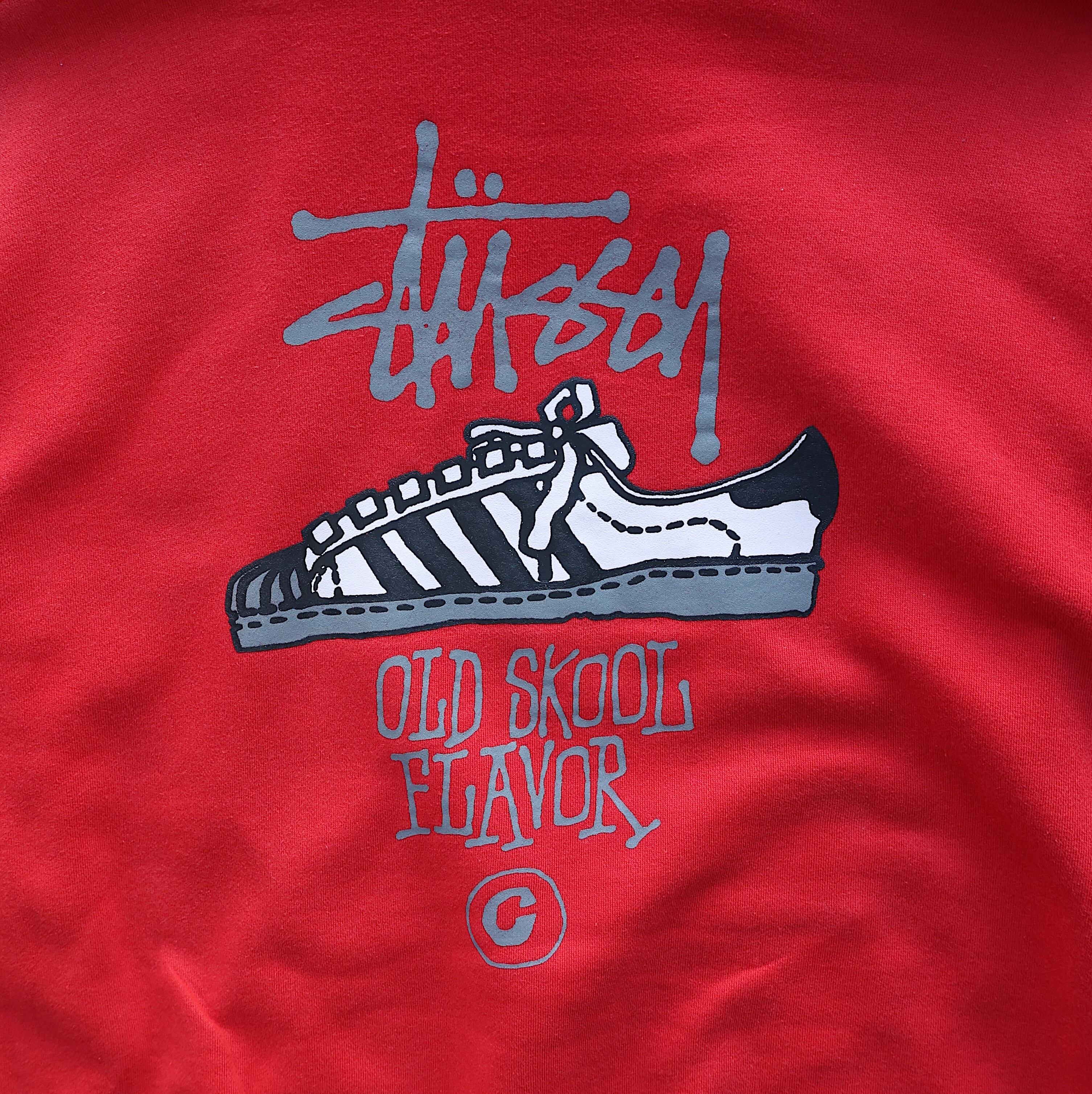 STUSSY OLD SKOOL FLAVOR HOODIE | CLIMB SENDAI