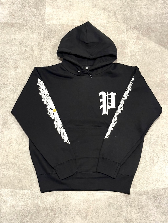 P.i Crossmile Hoodie 　【Black✖︎White】