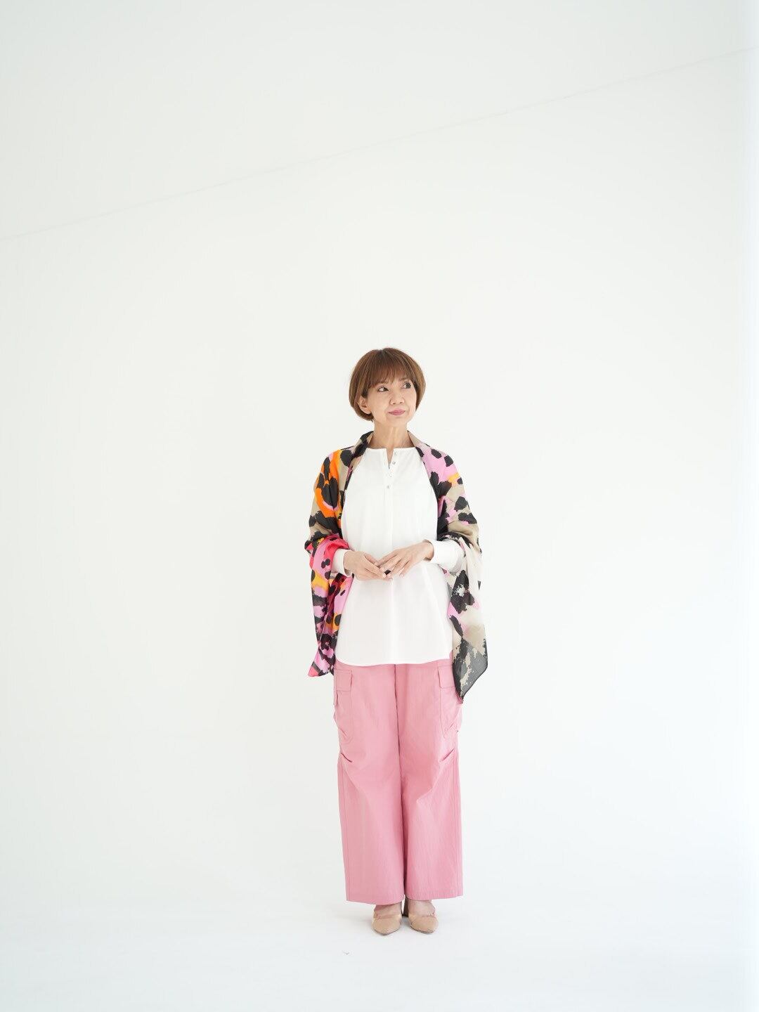 イタリアブランド豹柄大判ストール　プチプラです