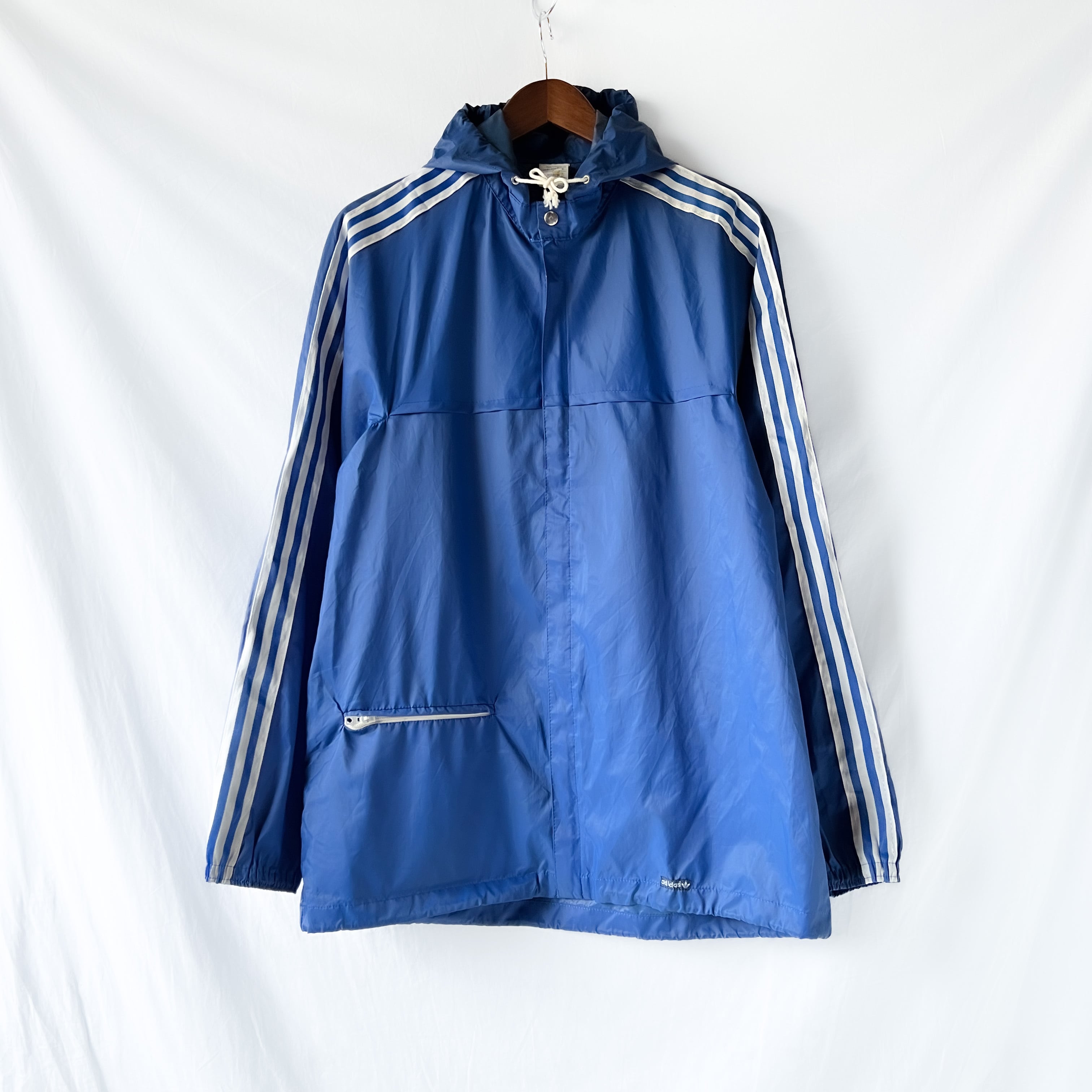 70s●アディダス VENTEX ナイロンジャケット フーディー adidas