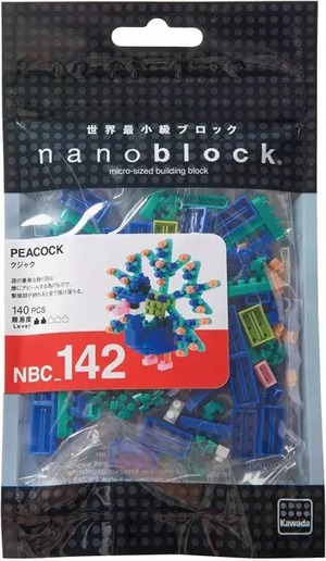 カワダ ナノブロック 【クジャク】 NBC_142