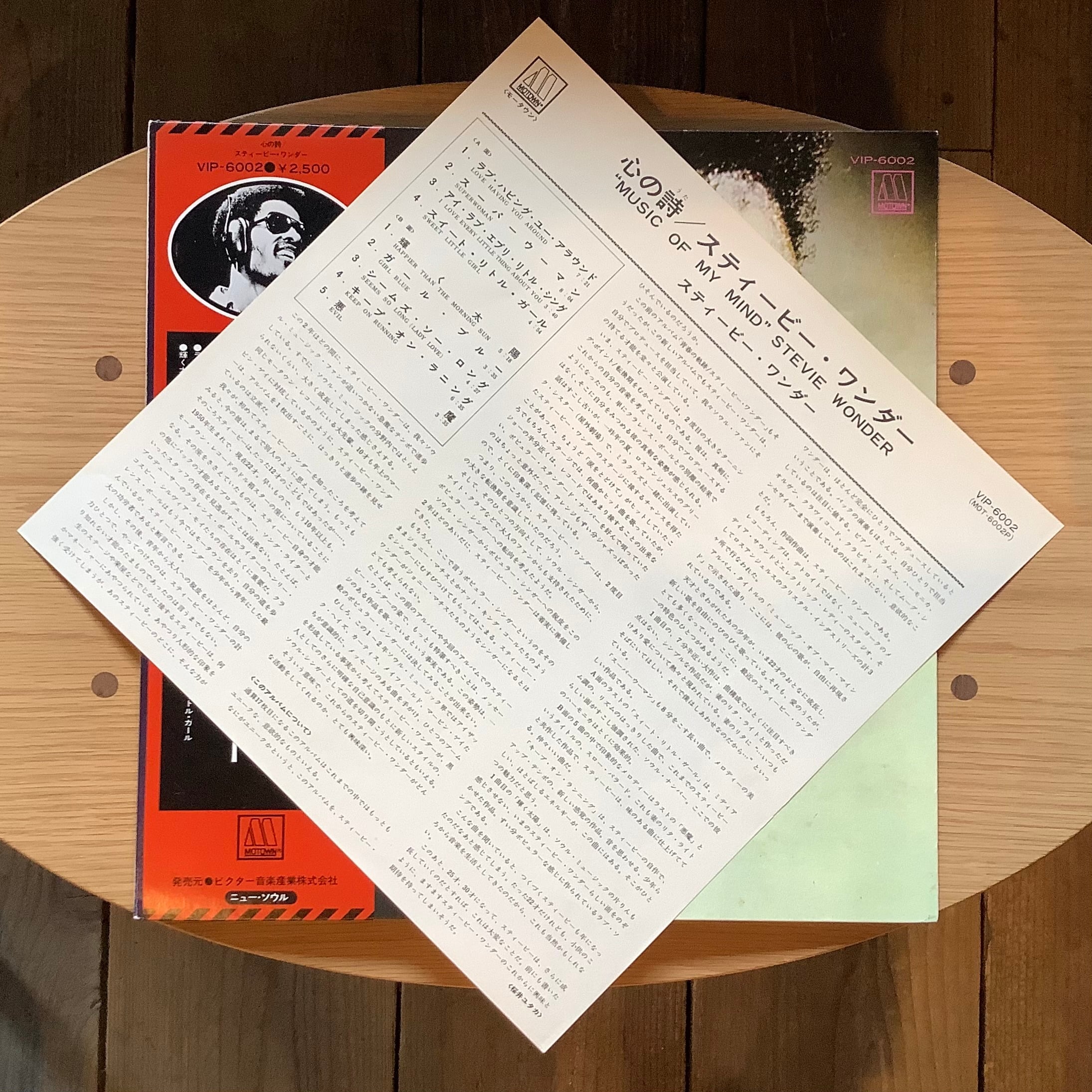 STEVIE WONDER / MUSIC OF MY MIND | Plastic Soul Records