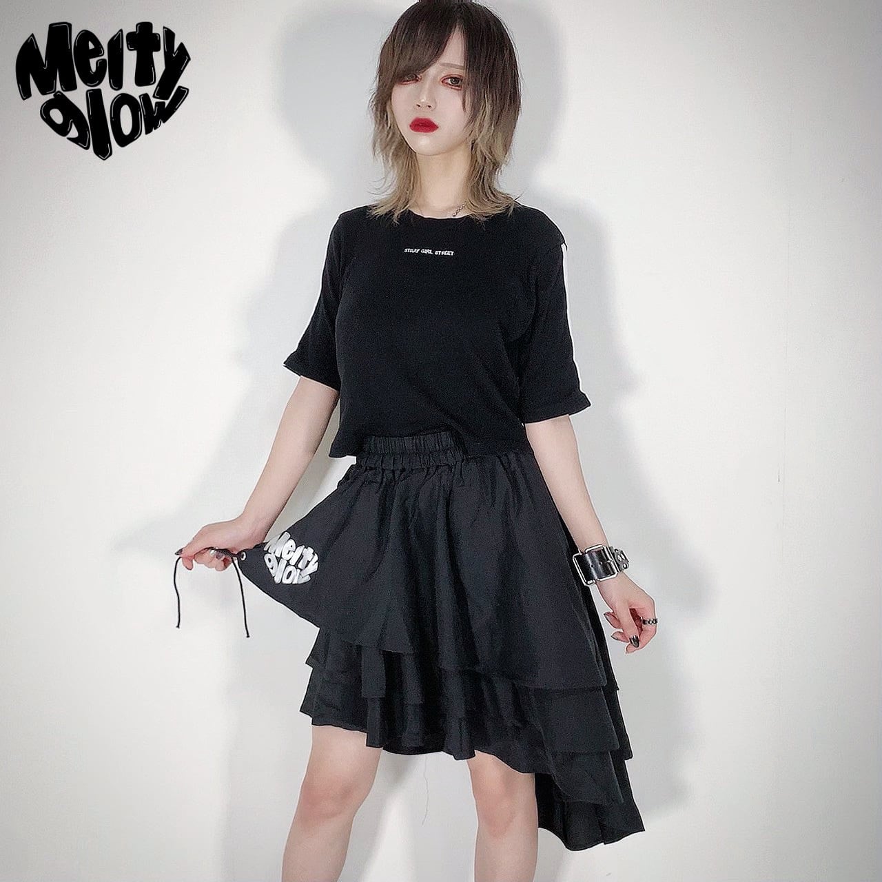 Melty ASYMMETRY SKIRT【9月のイベント商品】