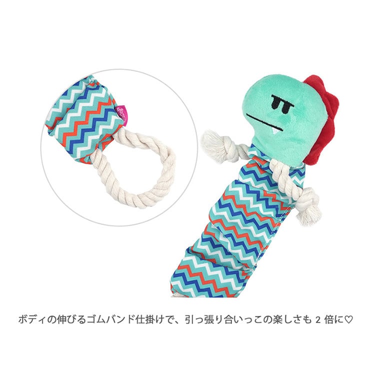 animal crunch rope toy 3color / 犬 おもちゃ 噛む カシャカシャ 知育玩具 鳴き笛入り 音が鳴る 可愛い わんちゃん 留守 おもちゃ 楽しい ストレス解消 韓国 ペット用品 小型犬 中型犬 ペット