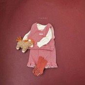 韓国子供服 / 26Autumn / raker / コージーアバン ベスト / キッズ服 / 秋服 *XS~XXL*
