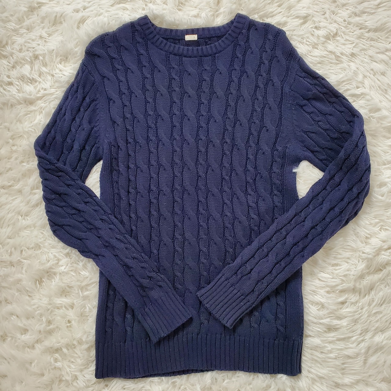 【USED】GU　セーター　ネイビー