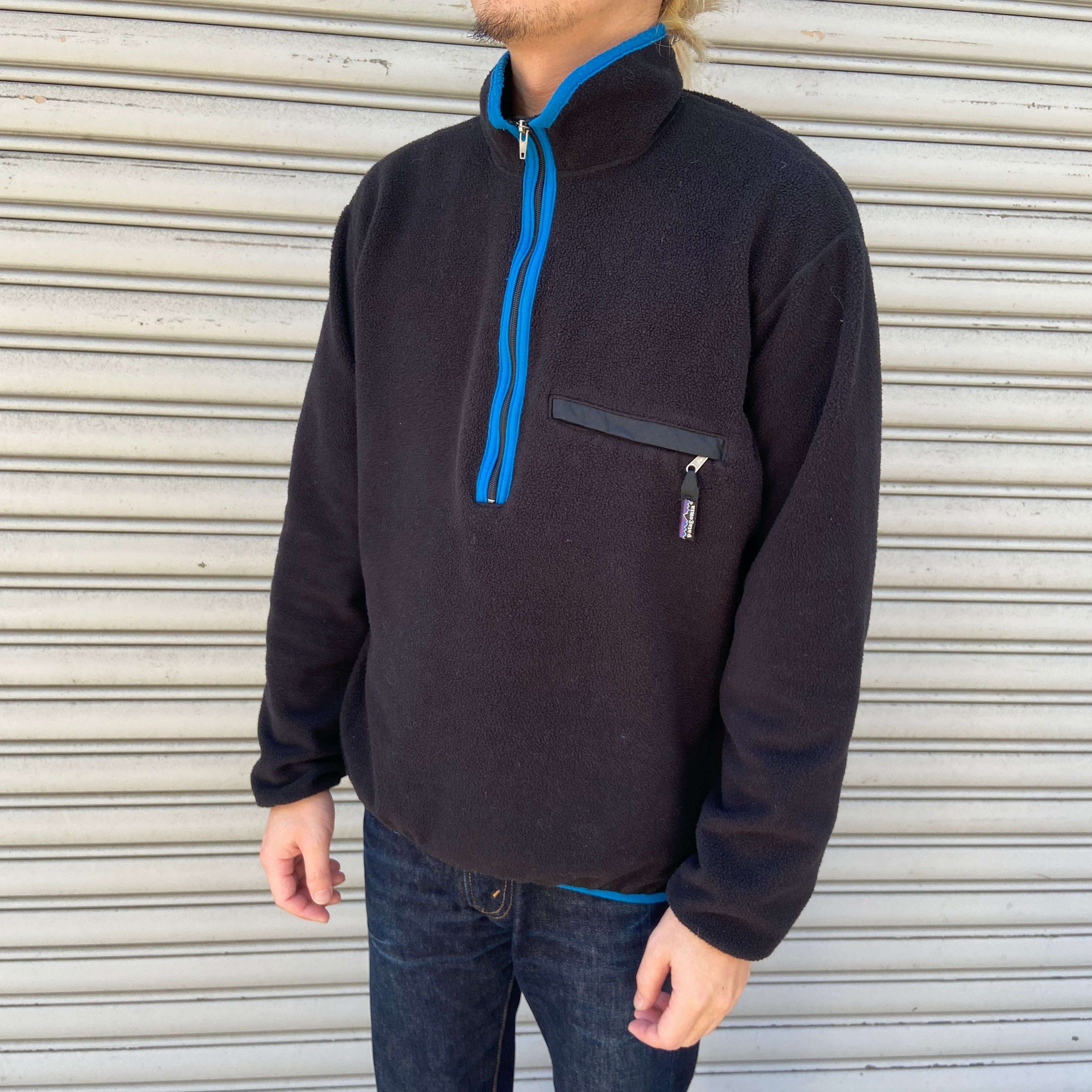 90s Patagonia USA製ハーフジップフリースプルオーバー L | 古着屋 Uan