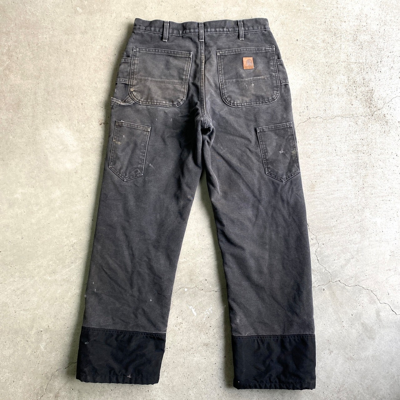 メキシコ製 Carhartt カーハート ダック地 ワークパンツ ダブルニー 