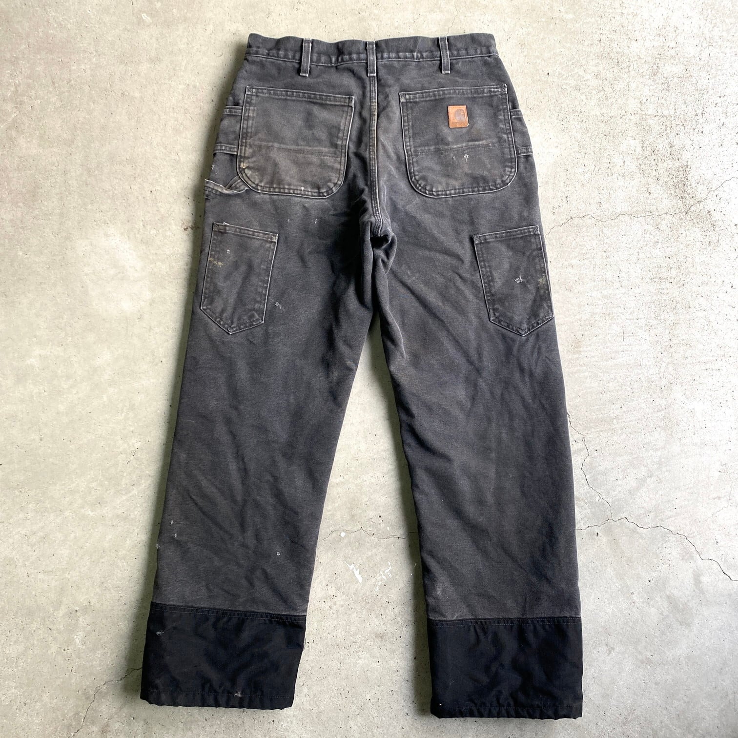 メキシコ製 Carhartt カーハート ダック地 ワークパンツ ダブルニー 