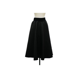 Geometric design flared skirt