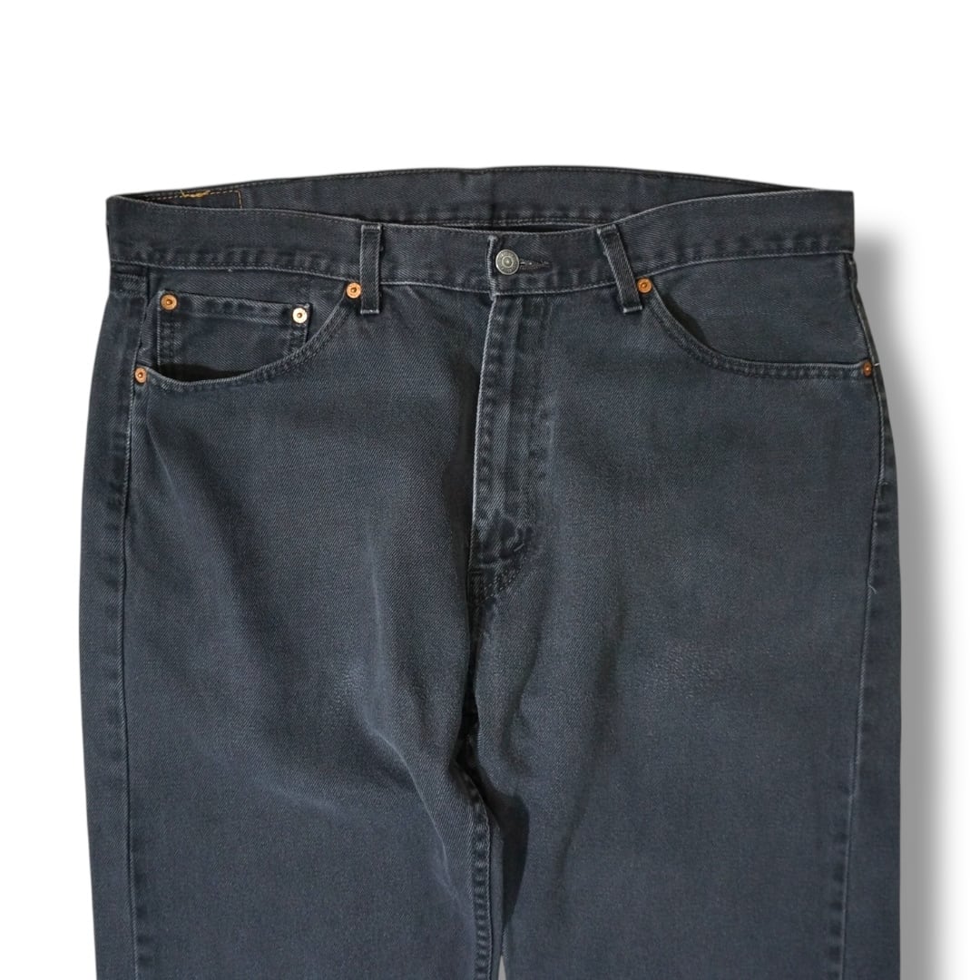 W38】Levi's 505 Black Denim リーバイス ブラックデニム | i-D -U.S.A W38】Levi's 505 Black Denim リーバイス ブラックデニム | i-D -U.S.A