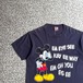 Disney / 90’s usa製 Mickey Mouse spelling T-shirt size L-XL