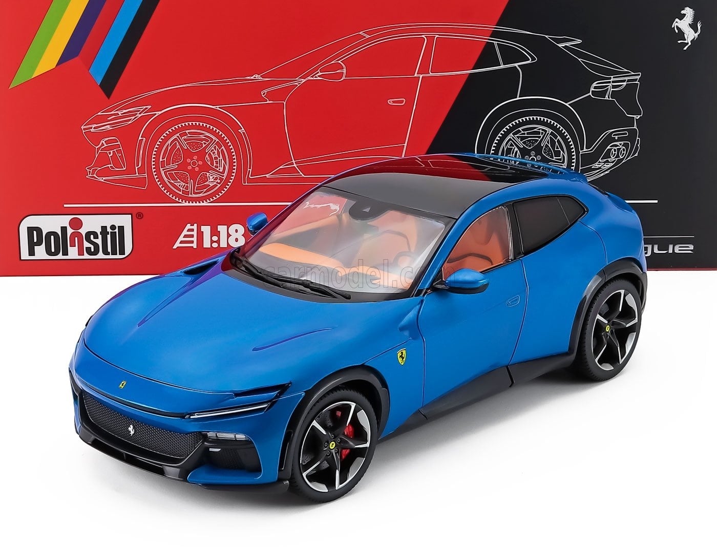 Ferrari プロサングエ ダークブルー SUV 1/64ミニカー Ferrari プロサングエ ダークブルー SUV 1/64ミニカー - メルカリ