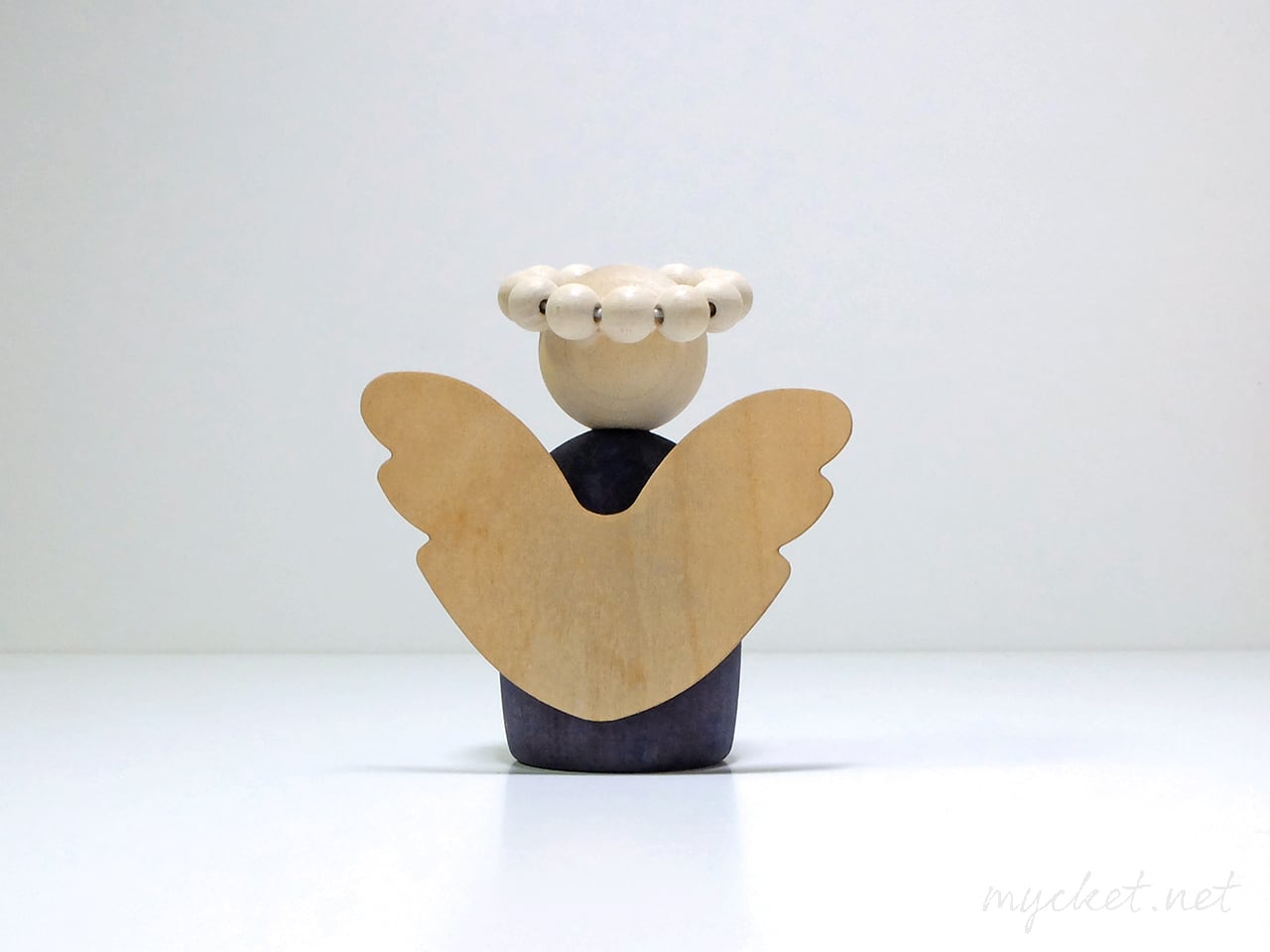 aarikka「天使のオブジェ」（ユーズド/木製品/ENKELI/アーリッカ