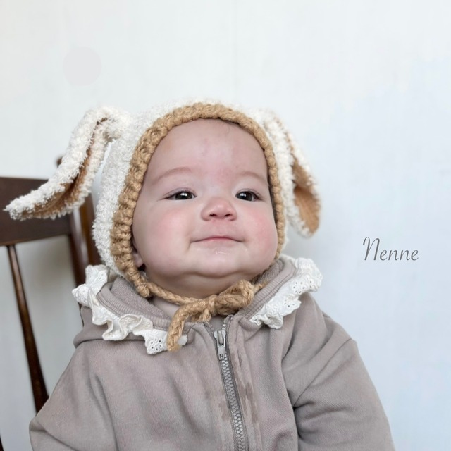 〈即納〉うさぎボンネット