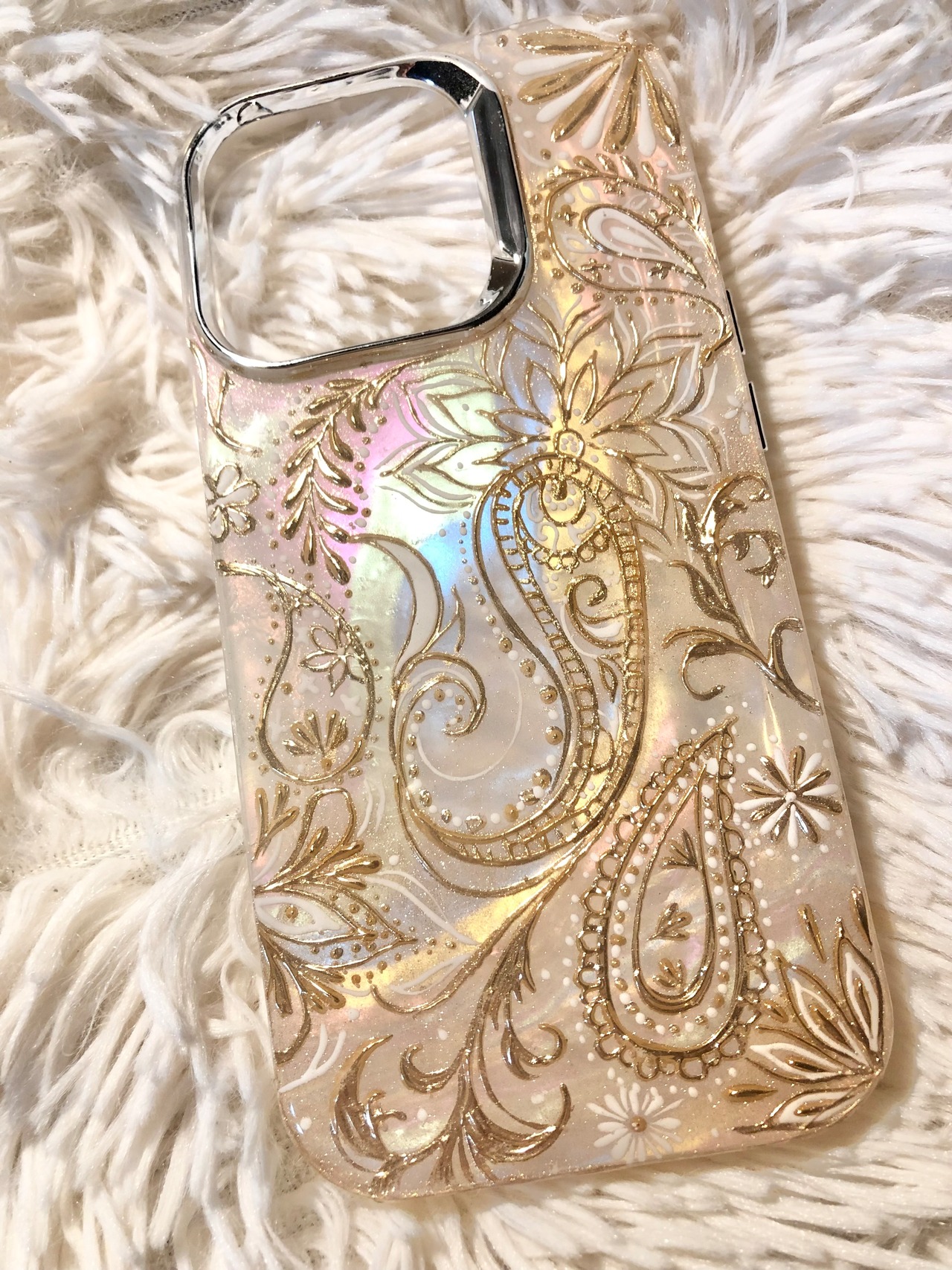 【iPhoneケース】ペイズリー