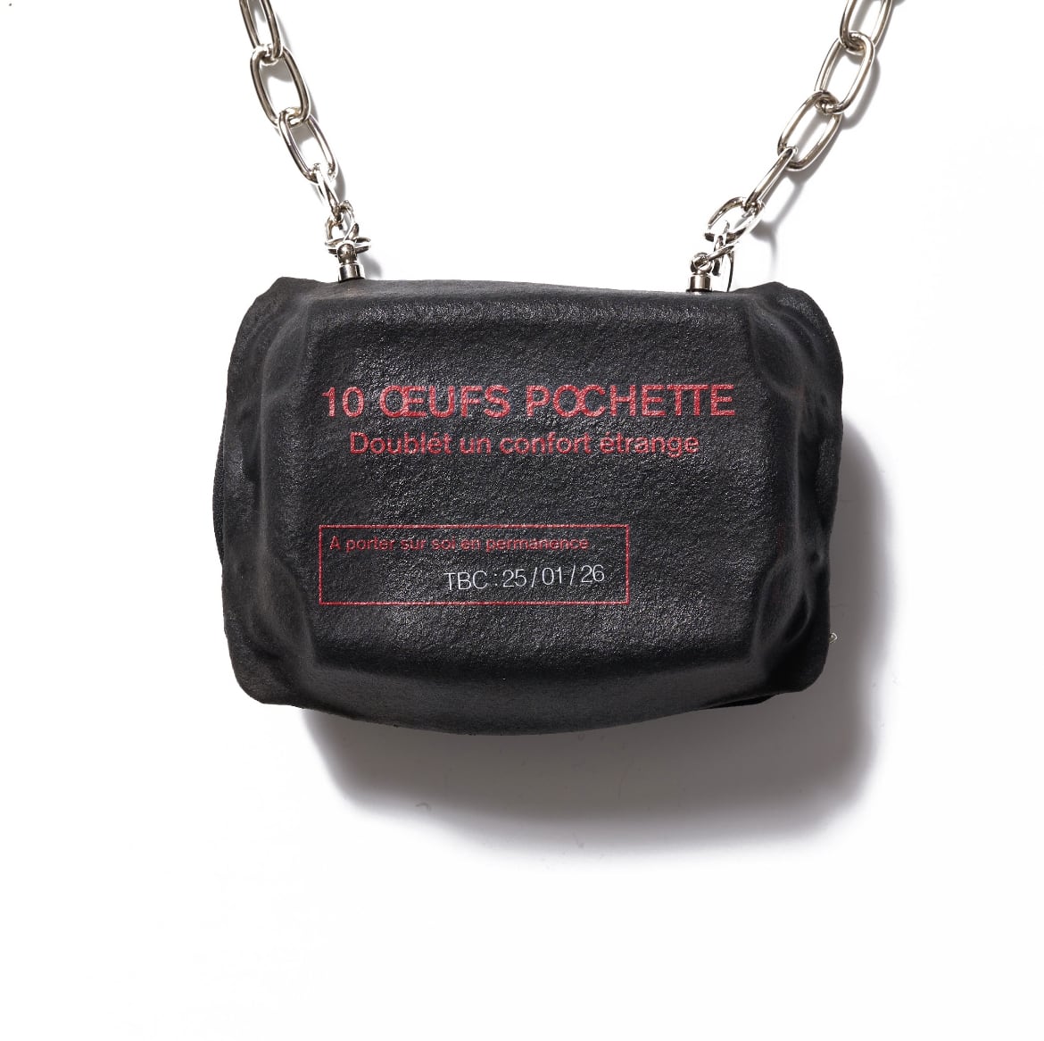 doublet 25AW EGG PACK POUCH ブラック EGG PACK POUCH-エッグパックポーチ-doublet（ダブレット）通販| st