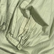 Ray BEAMS レイビームス リボン 長袖 ワンピース /グリーン系 レディース