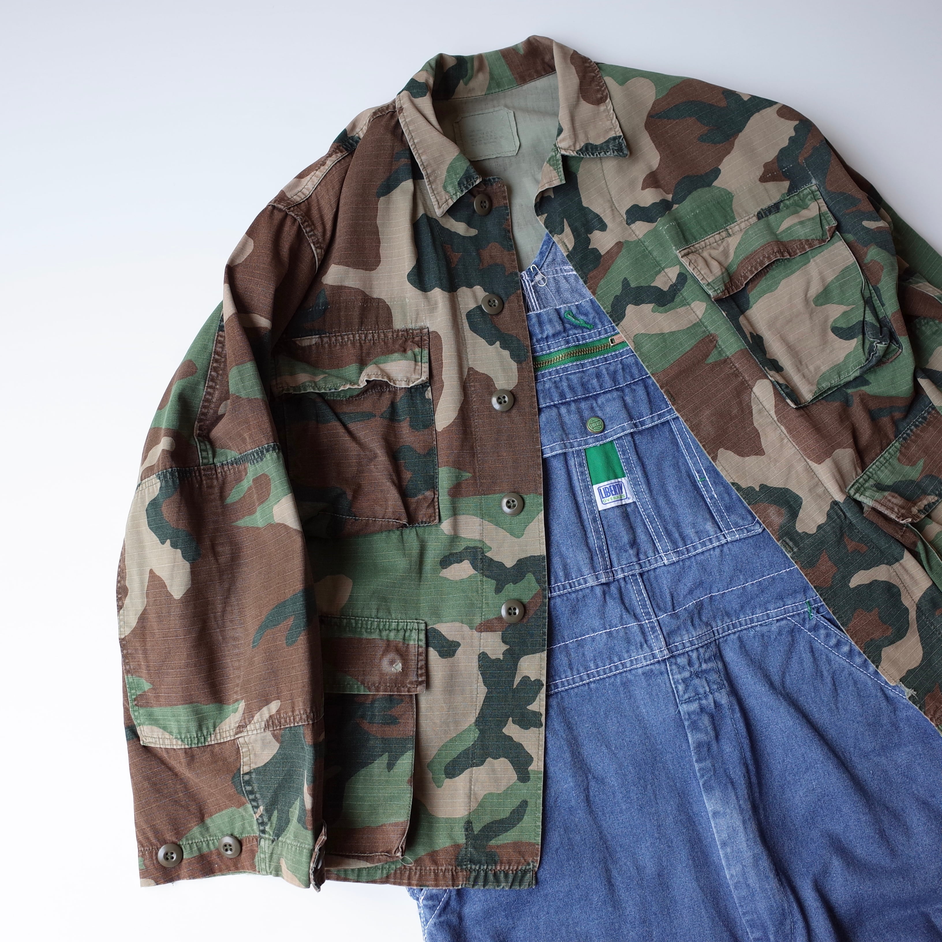 80s U.S.ARMY BDU jacket