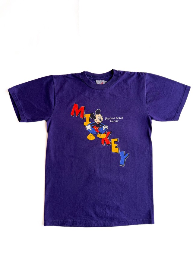 【150cm】VINTAGE 90's ミッキー Tシャツ【10166】※
