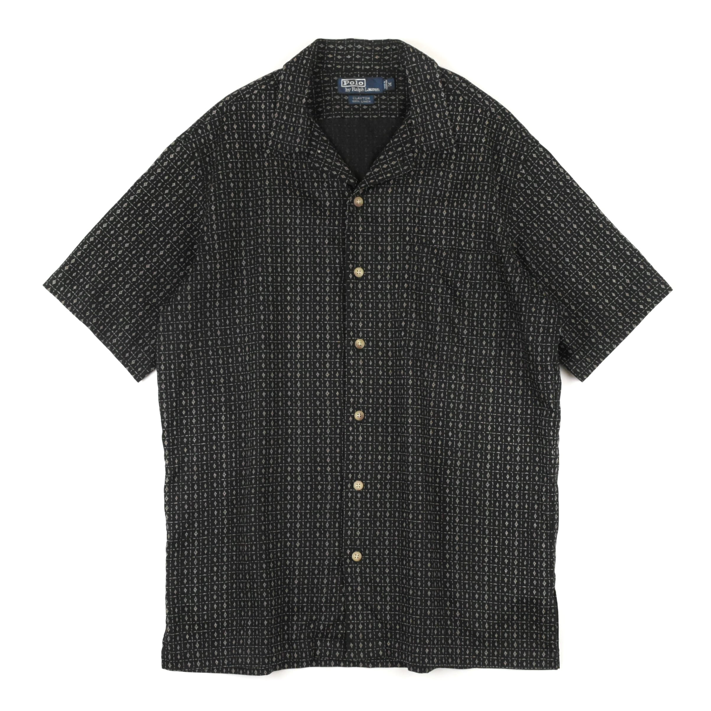 90s polo hemingway shirt vintage camp 総柄 90s Polo Ralph Lauren Shirt VINTAGE CAMP / L | yowakeup