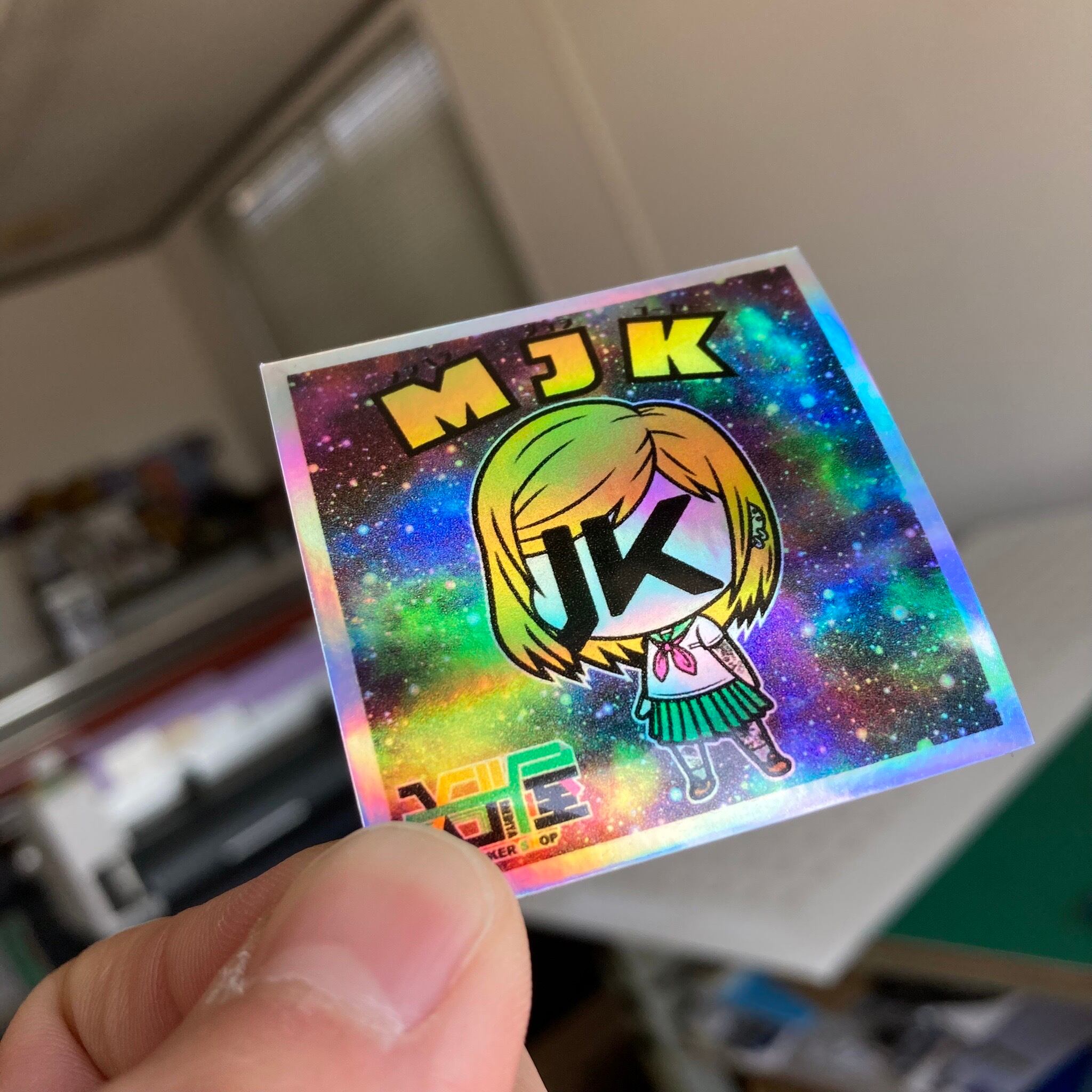 SDMJK48mmホロステッカー | ステッカーショップメディ屋