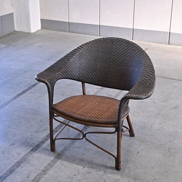 ラタンチェア 籐の椅子 アジアン レトロ スタッキングチェア
