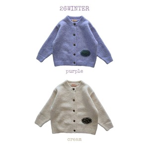BYMIMI［取寄］patch cardigan 26winter