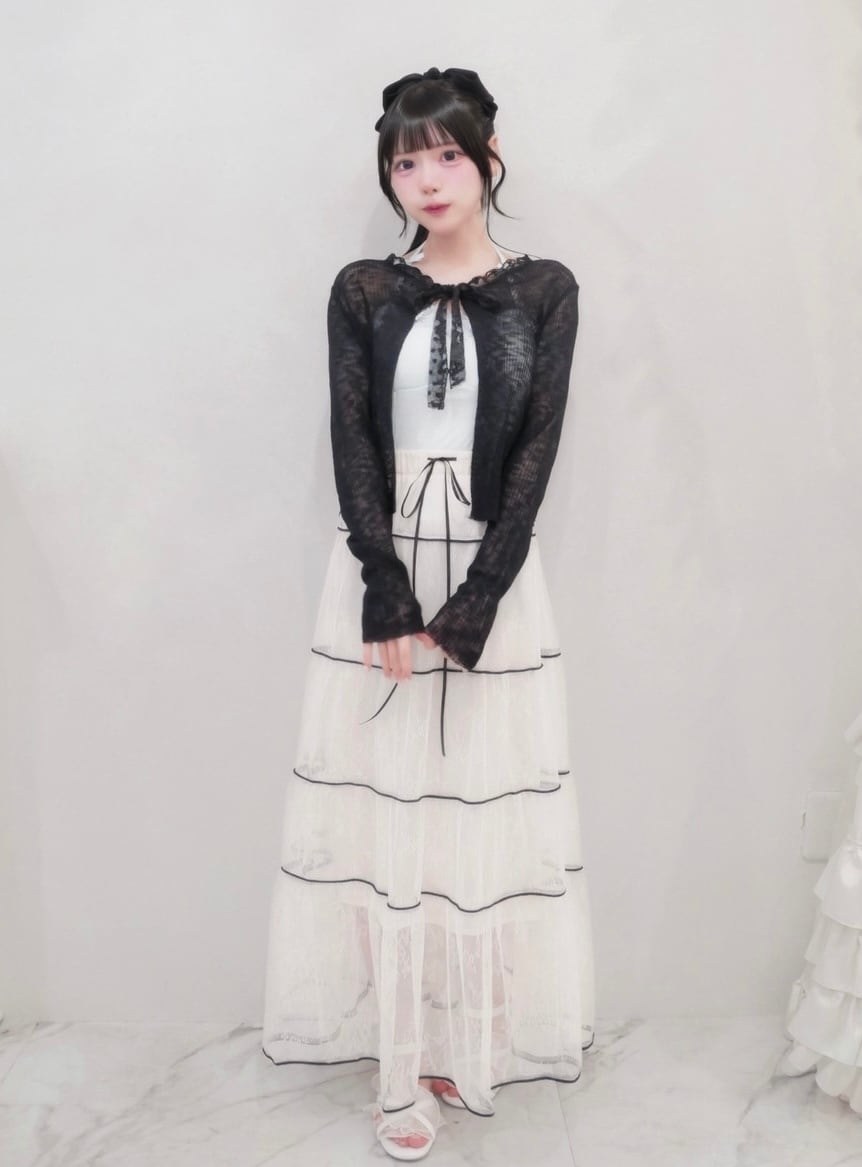 piping tiered skirt