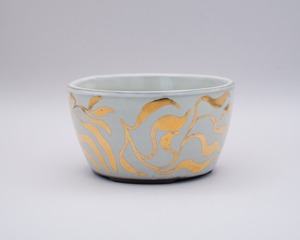 KINSAI POT / 金彩絵付鉢 (一点物)
