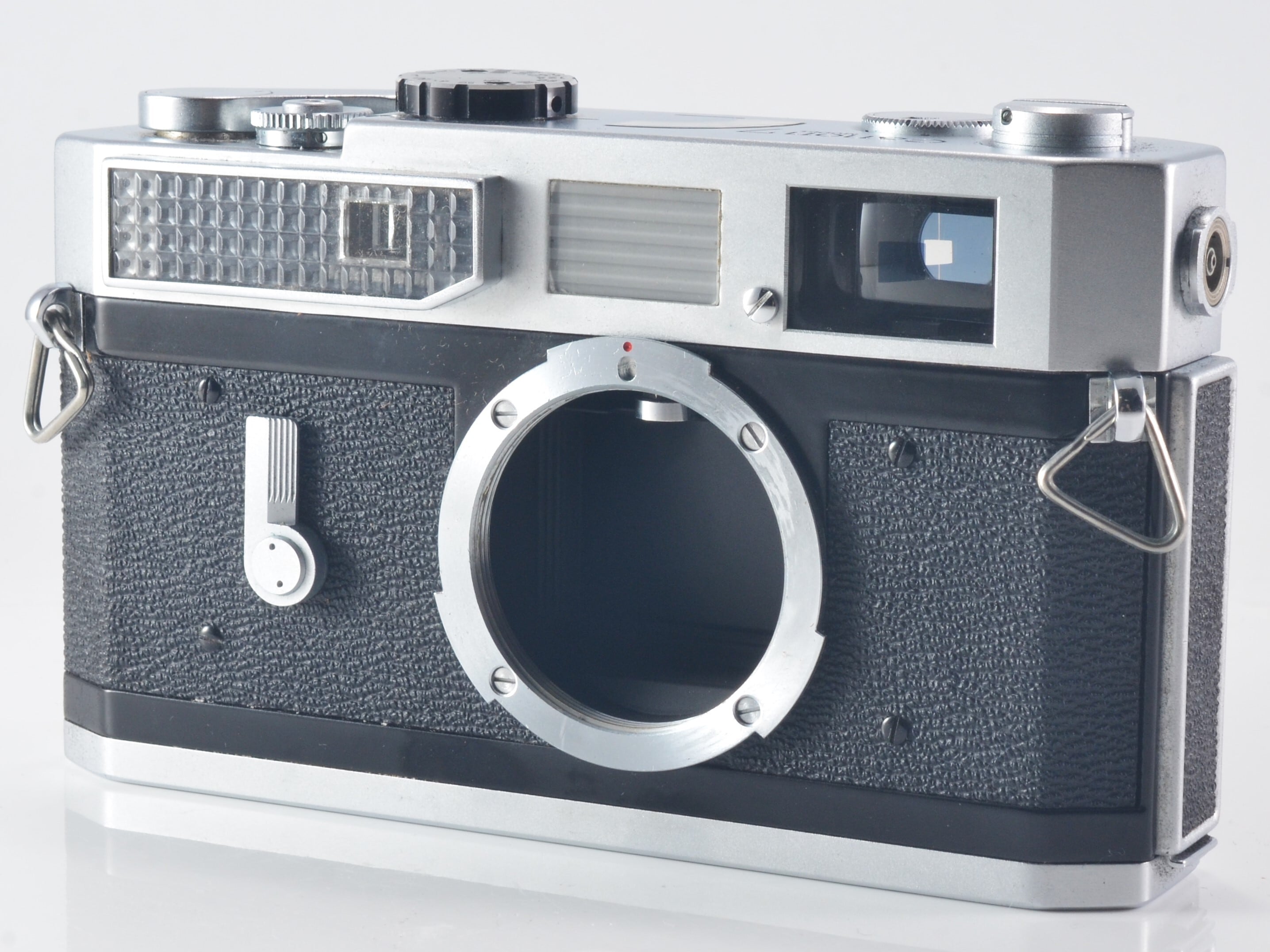 Canon MODEL 7 ボディ 革ケース付 整備済 キヤノン (55541