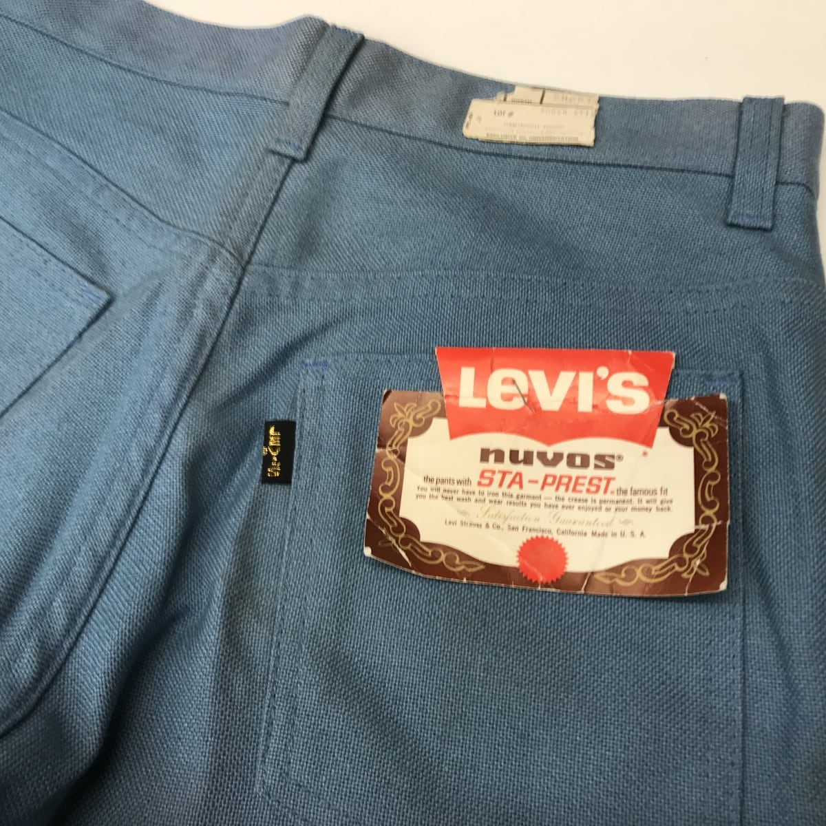 LEVI'S NUVOS STA-PREST リーバイス 70年代 USA製 ビッグE 