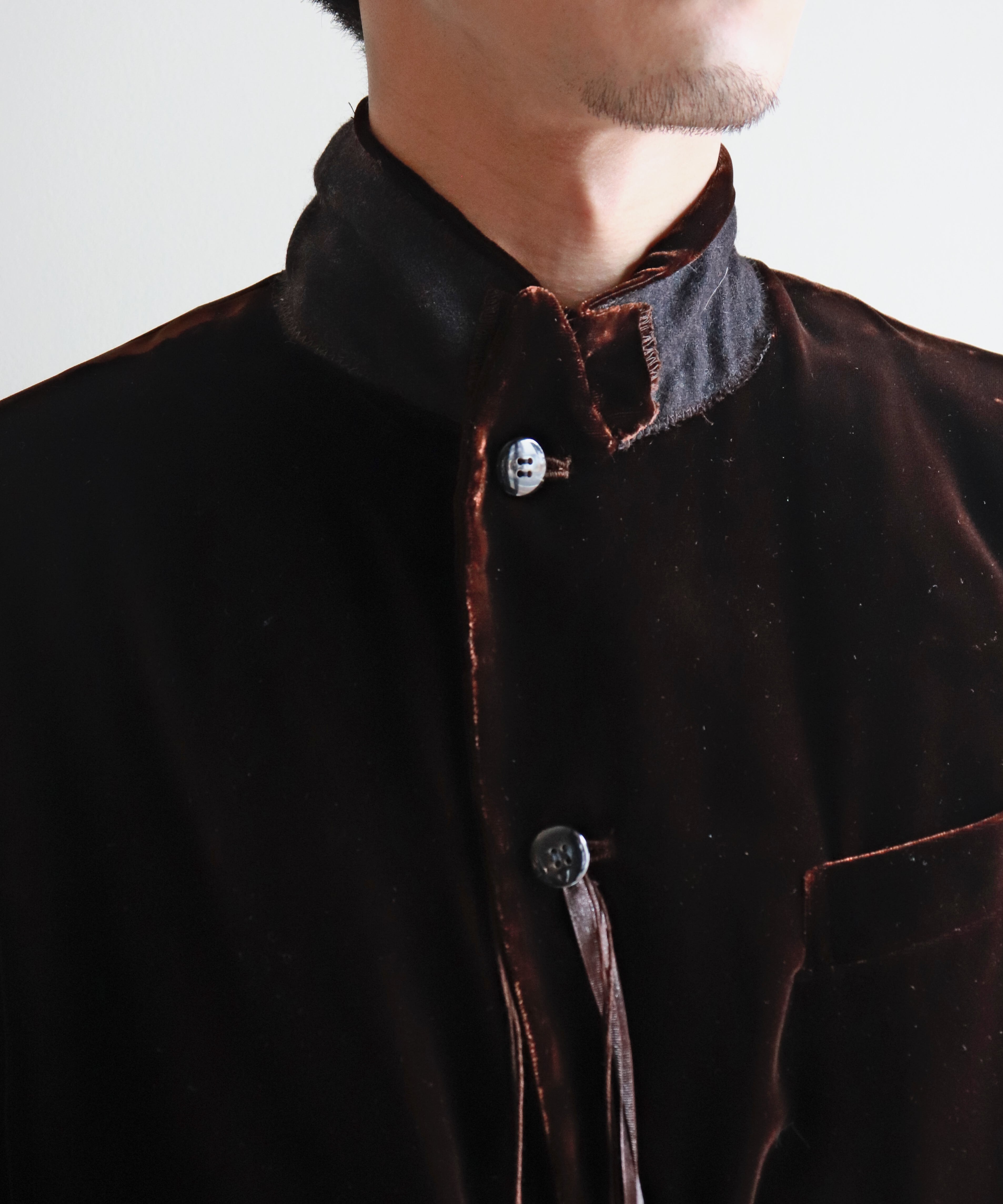 Midorikawa / MID25AW-JK07 VELVET JUMP SUIT (BROWN) | AfterSchool