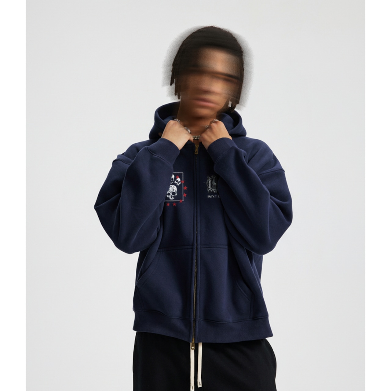 WSHOT Original Revolver boxy Zip Hoodie WS124