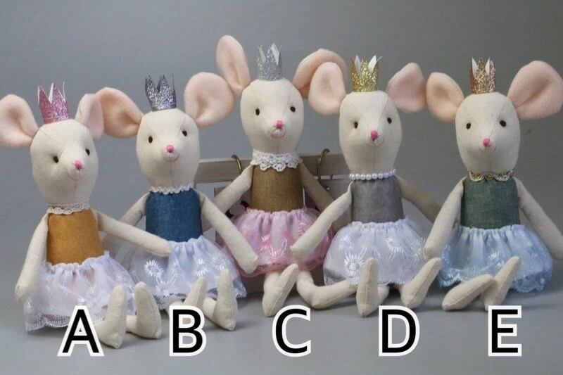 仲良しのネズミちゃん Minnie アーティストベア OOAK 海外作家様 赤い鼻のネズミちゃん アーティストベア 海外作家様