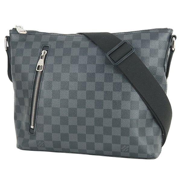 Used LOUIS VUITTON ルイヴィトン ショルダーバッグ ミックPM N41211 ダミエグラフィット ブラック グレー メッセンジャーバッグ 中古美品