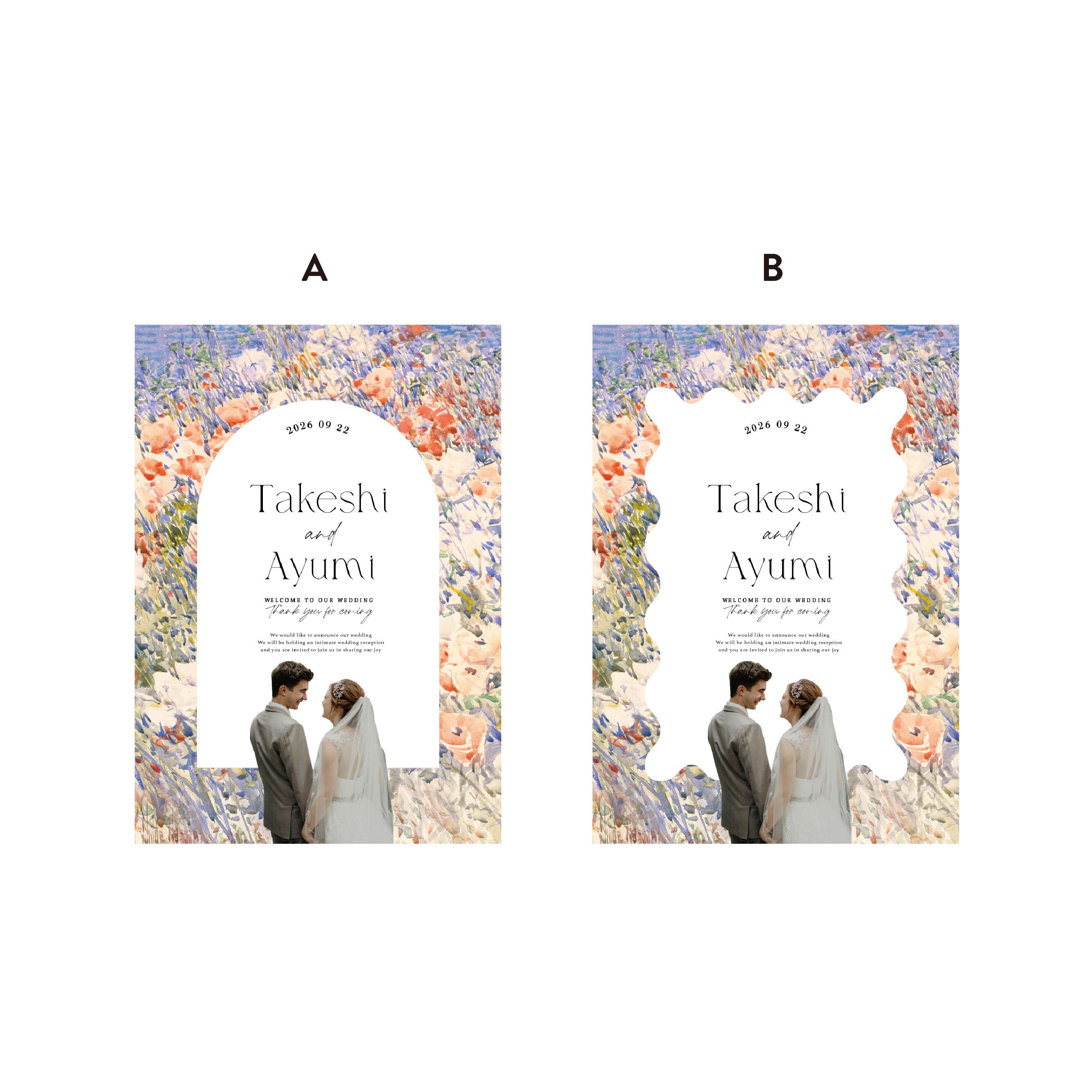 ウェルカムボード｜art｜結婚式 #3 | HAPILY