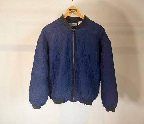 90's ROBERTSTOCK Silk Bomber Jacket