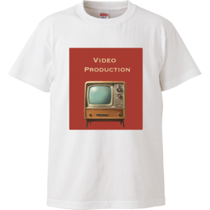 Tシャツ　【レトロなテレビ】